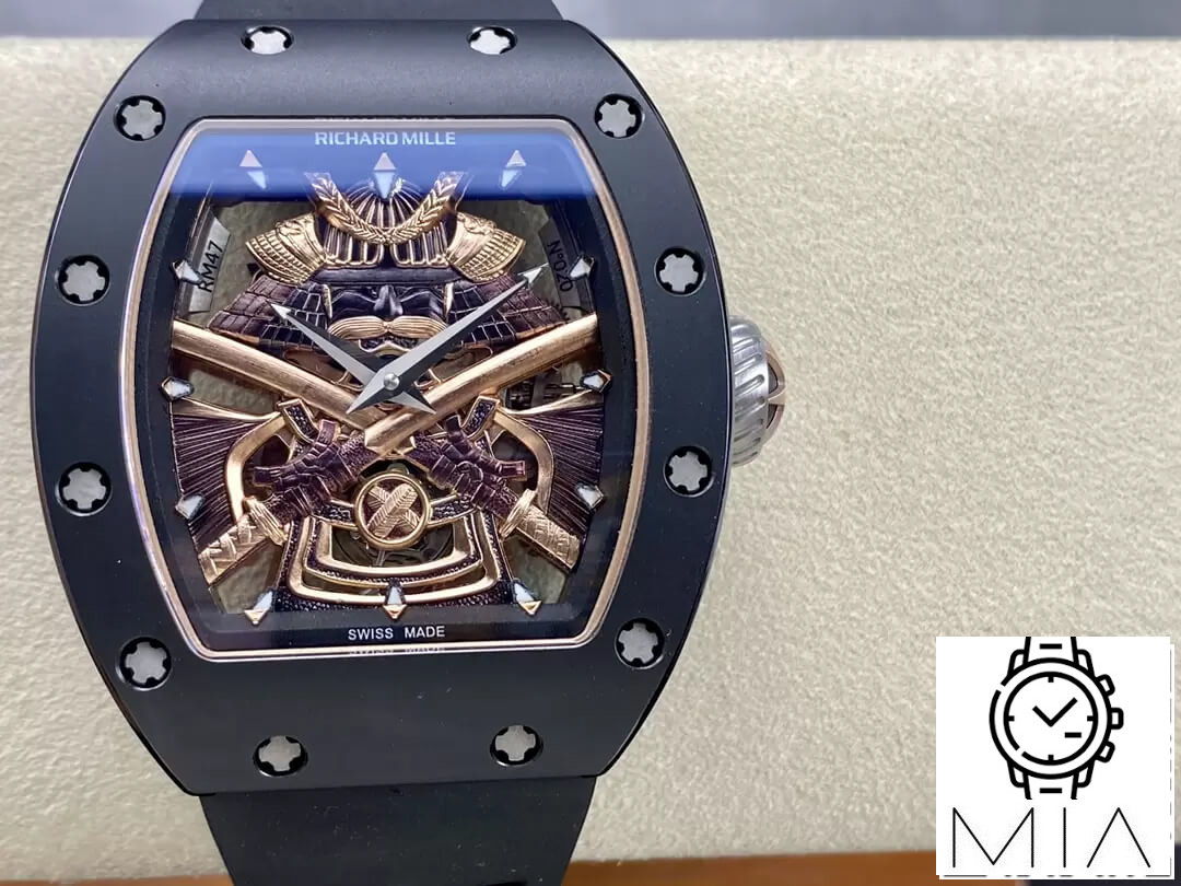 Richard Mille RM47 YS Factory Black Tourbillon Skeleton Dial