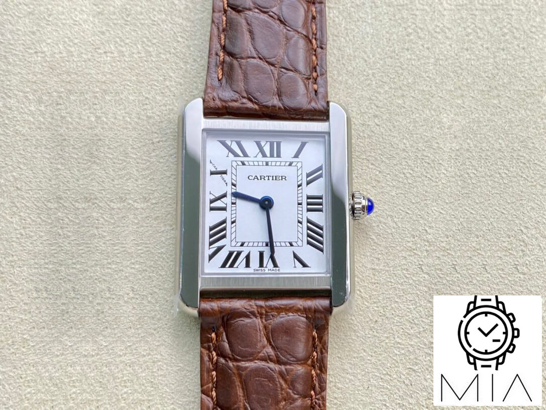 Cartier Tank 24MM K11 Factory White Dial
