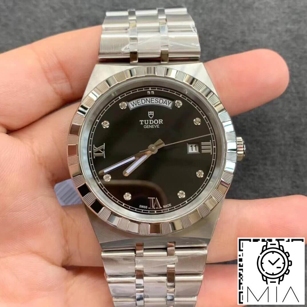 Tudor Royal M28600-0004 V7 Factory Silver Stainless Steel