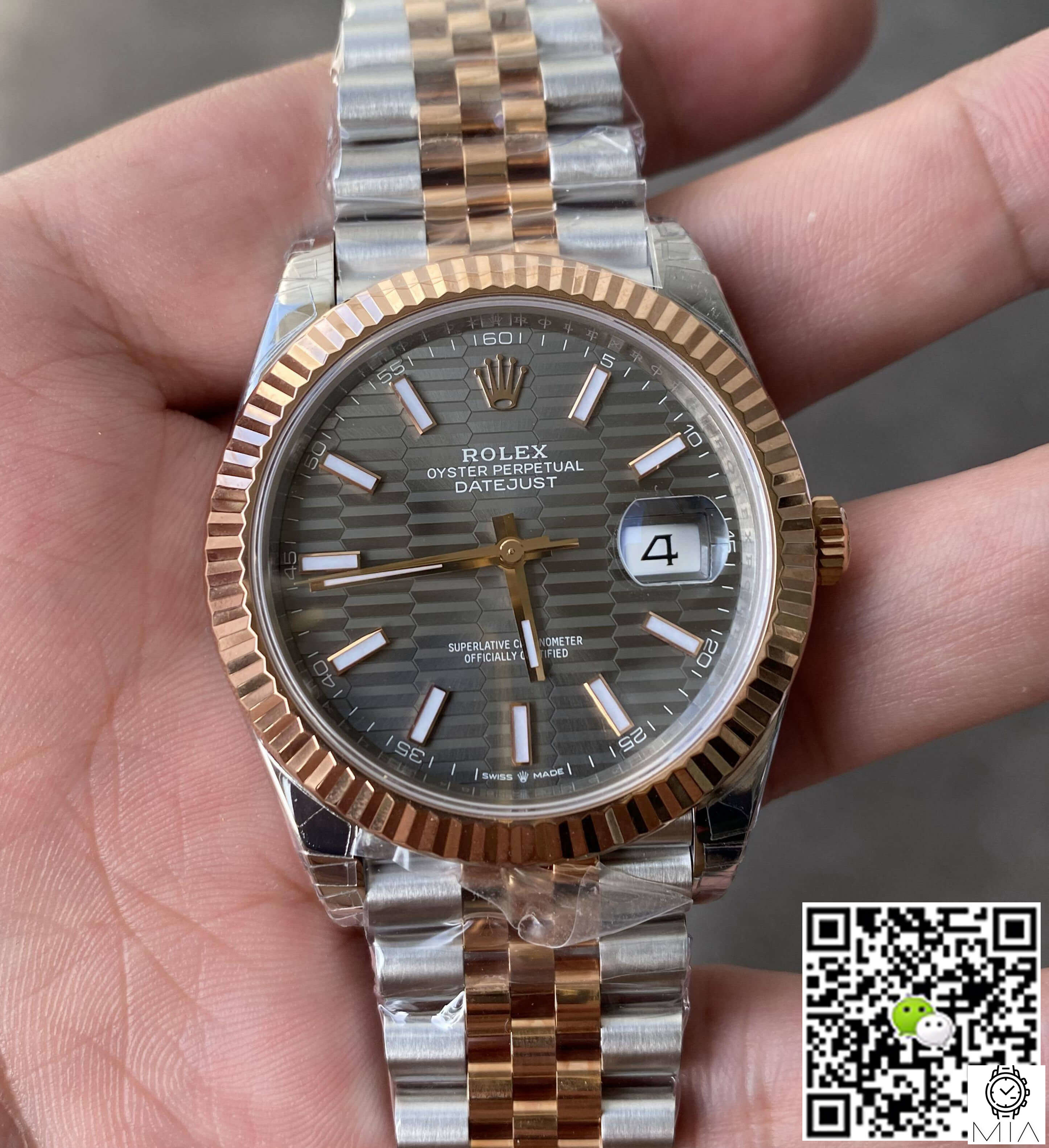 Rolex Datejust M126331-0020 41MM VS Factory Gray Dial