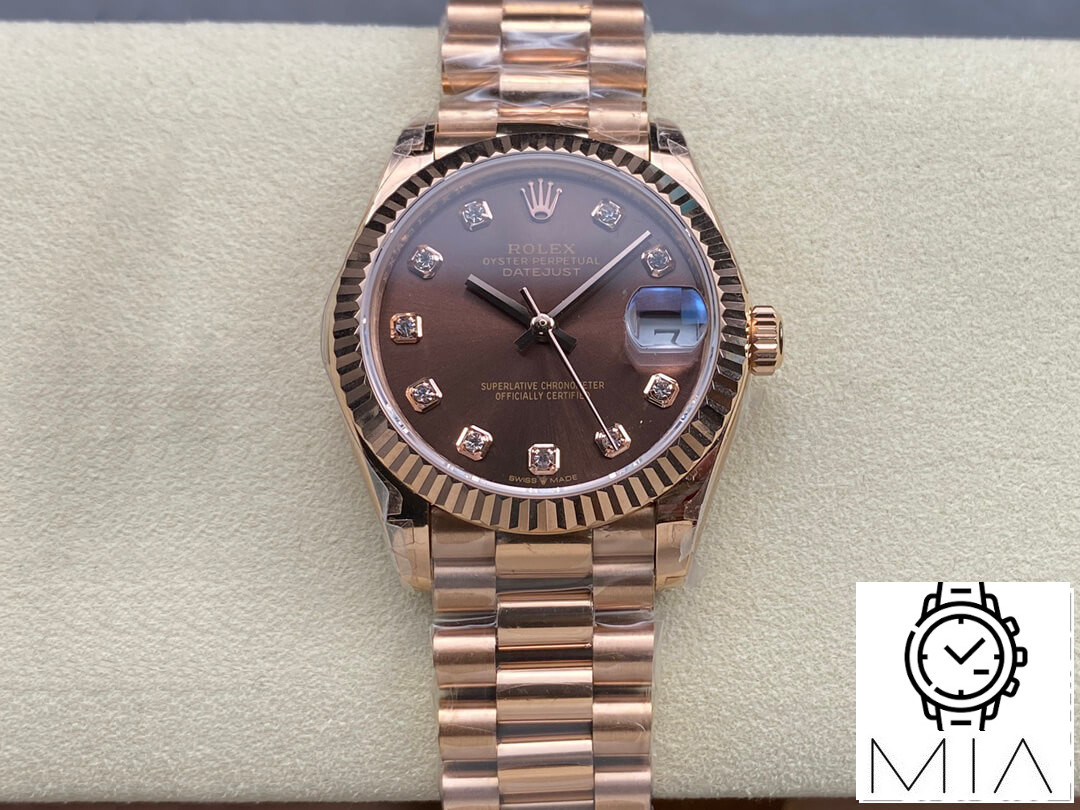 Rolex Datejust M278275-0010 31MM GS Factory Chocolate Diamond Dial