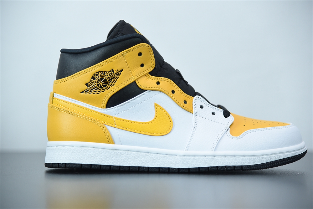 Jordan 1 Mid University Gold(With Video)