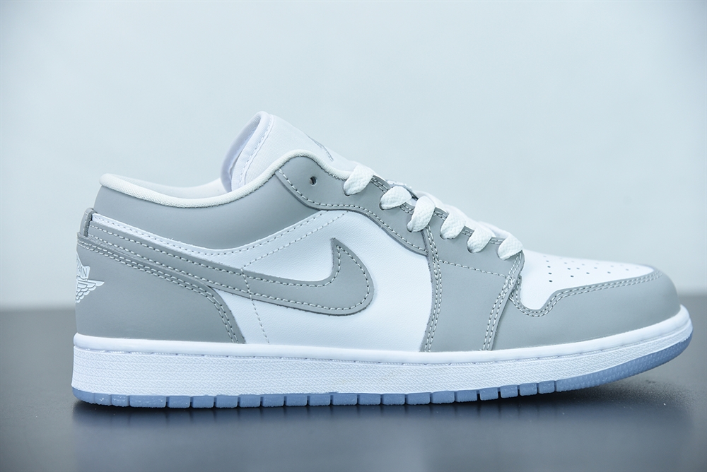 Nike Air Jordan 1 Low Wolf Grey White