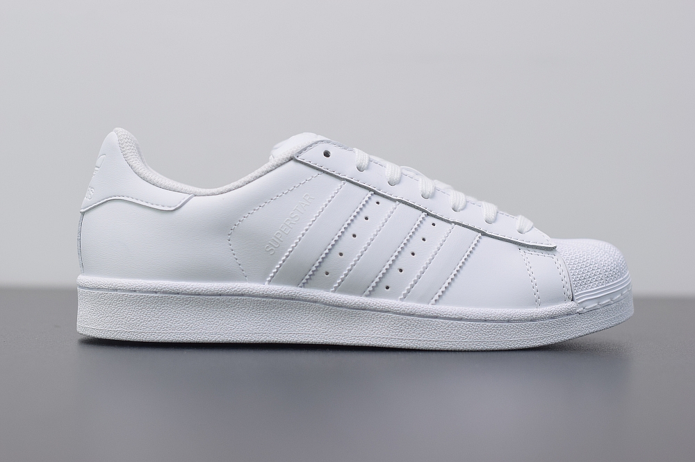 Adidas Superstar Foundation White/White(With Video)