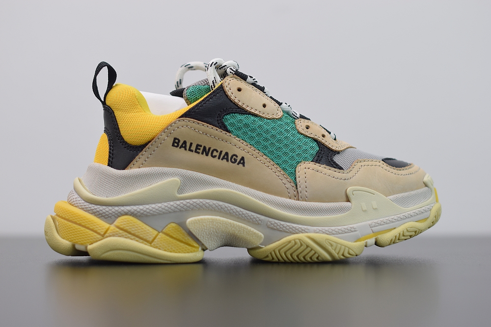 Balenciaga Triple S Sneaker Yellow Green(With Video)