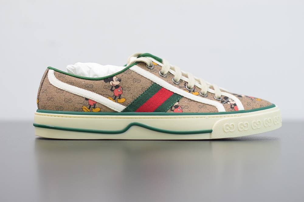 Gucci x Disney Micky GG Tennis 1977 Sneaker Canvas(With Video)