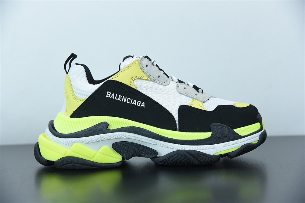 Balenciaga Triple S White/Goose Yellow