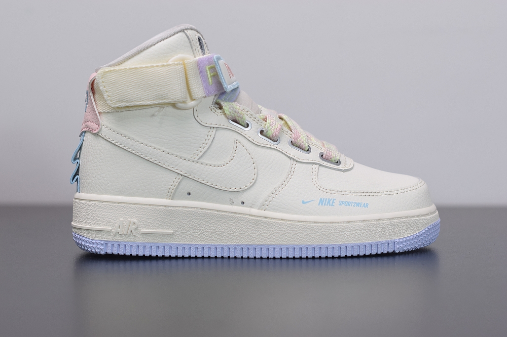 Nike Air Force 1 High Utility Force is Female Sail Lavender Mist (W)(With Video)