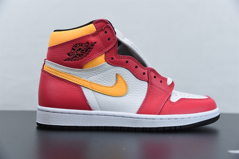 Jordan 1 Retro High OG Light Fusion Red(With Video)