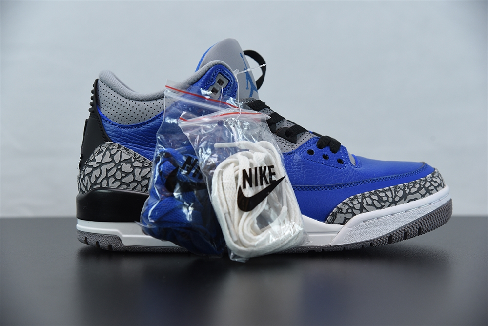 Jordan 3 Retro Varsity Royal Cement(With Video)