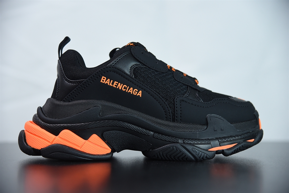 Balenciaga Triple S Black Red(With Video)