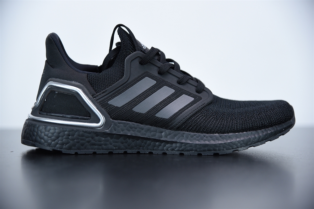 Adidas Ultra Boost 20 Consortium Core Black Silver(With Video)