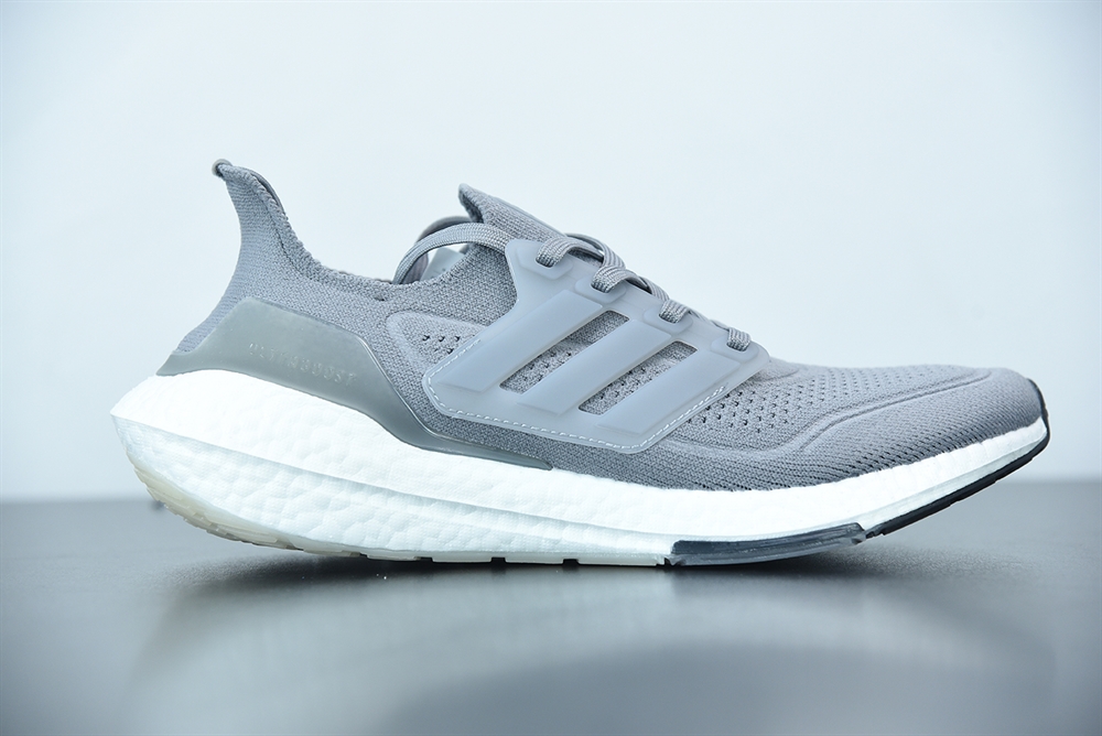 Adidas Ultra Boost 21 Crystal White Solar Yellow