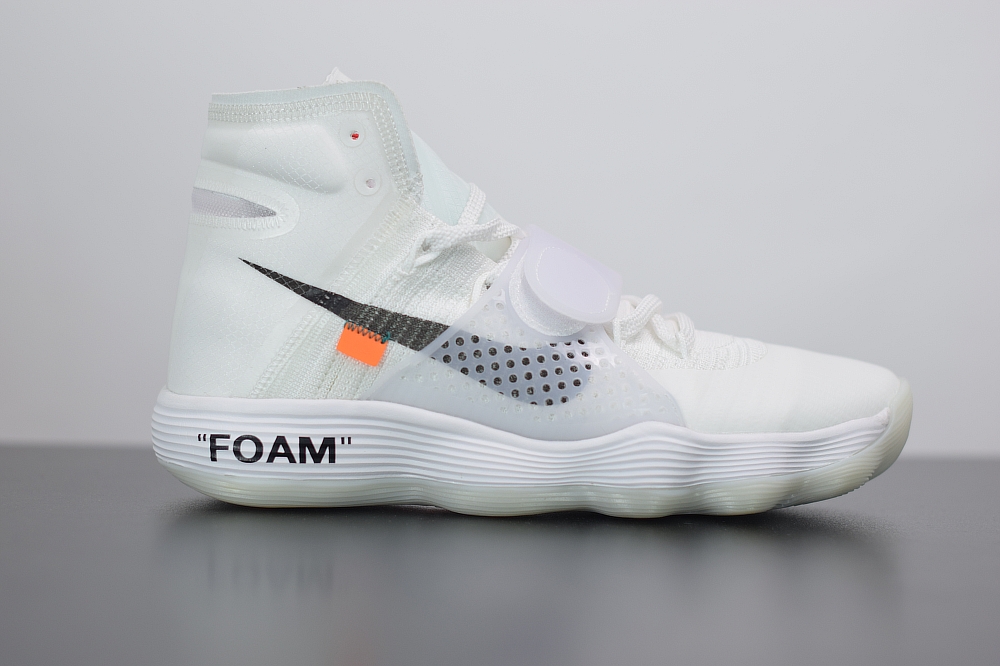 Nike React Hyperdunk 2017 Flyknit Off-White(With Video)