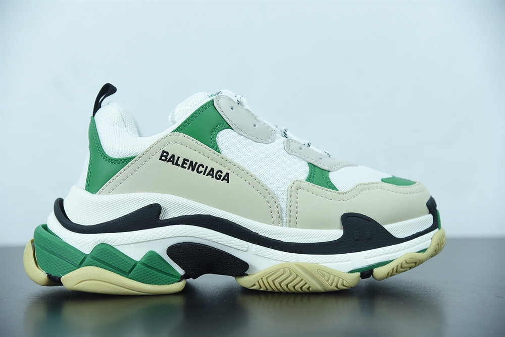 Balenciaga Triple S White/Green