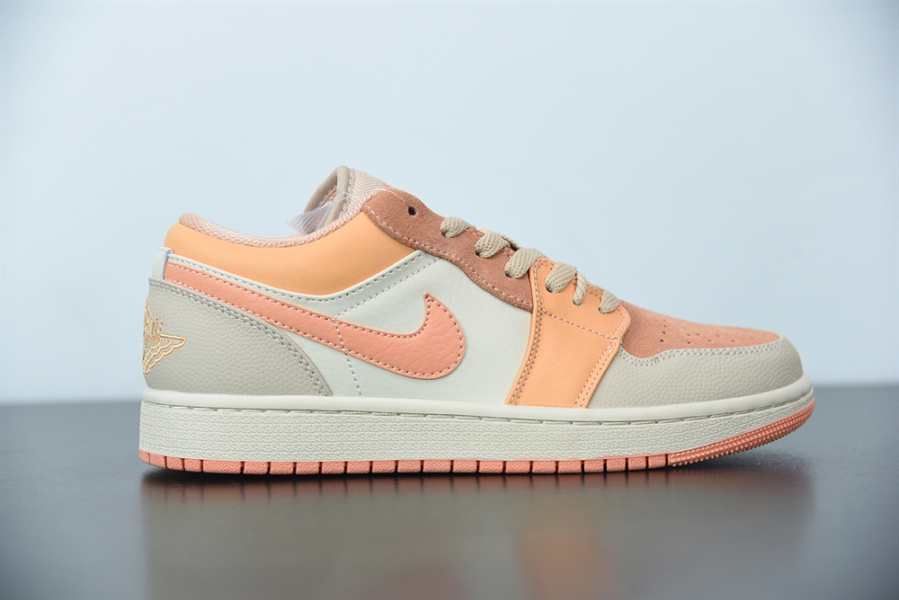 Jordan 1 Low Atomic Orange Pink Apricot Agate