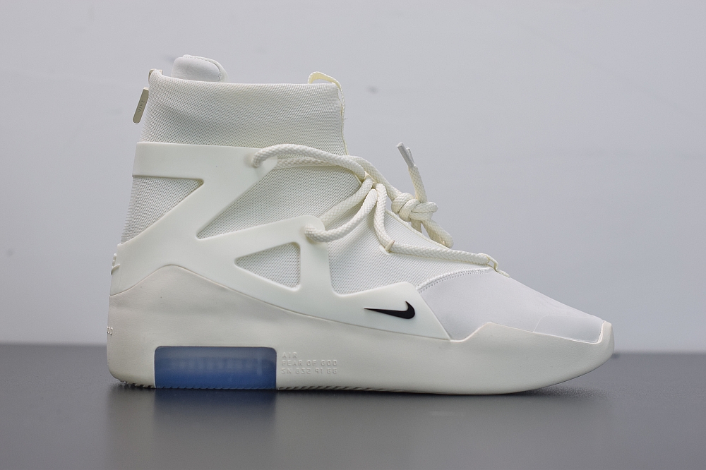 Nike Air Fear Of God 1 Sail Black(With Video)