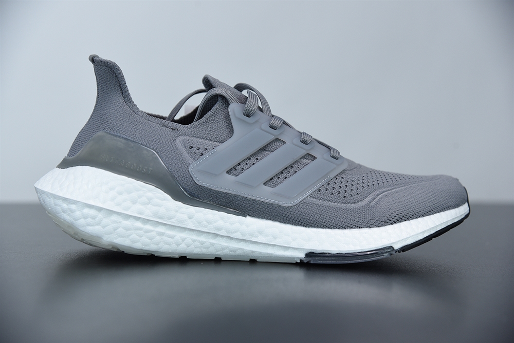 adidas Ultra Boost 2021 Grey White(With Video)