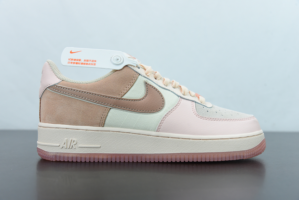 Nike Air Force 1 07 Low Premium Washed Coral Guava Ice Rose Gold