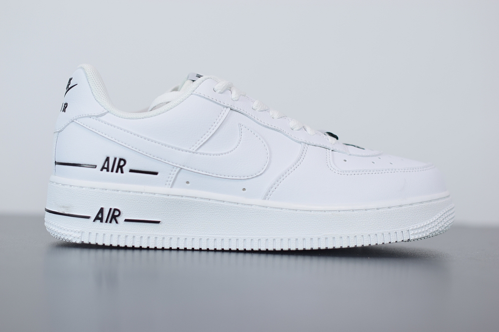 Nike Air Force 1 Low Double Air Low White Black(With Video)