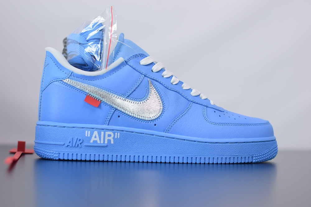 Nike Air Force 1 Low Off-White MCA University Blue(With Video)