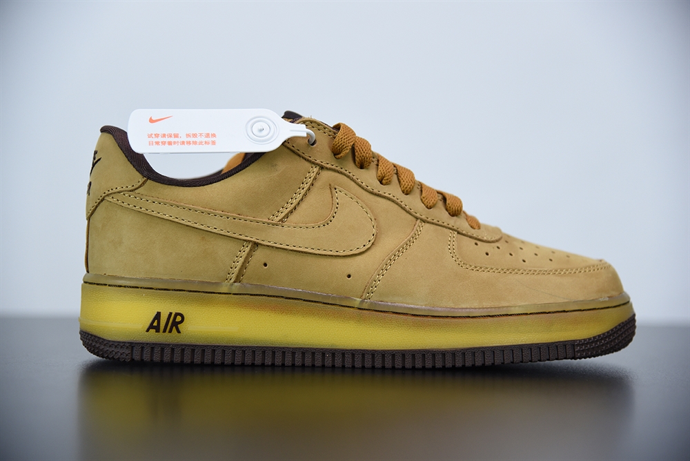 Nike Air Force 1 Low Wheat Dark Mocha(With Video)