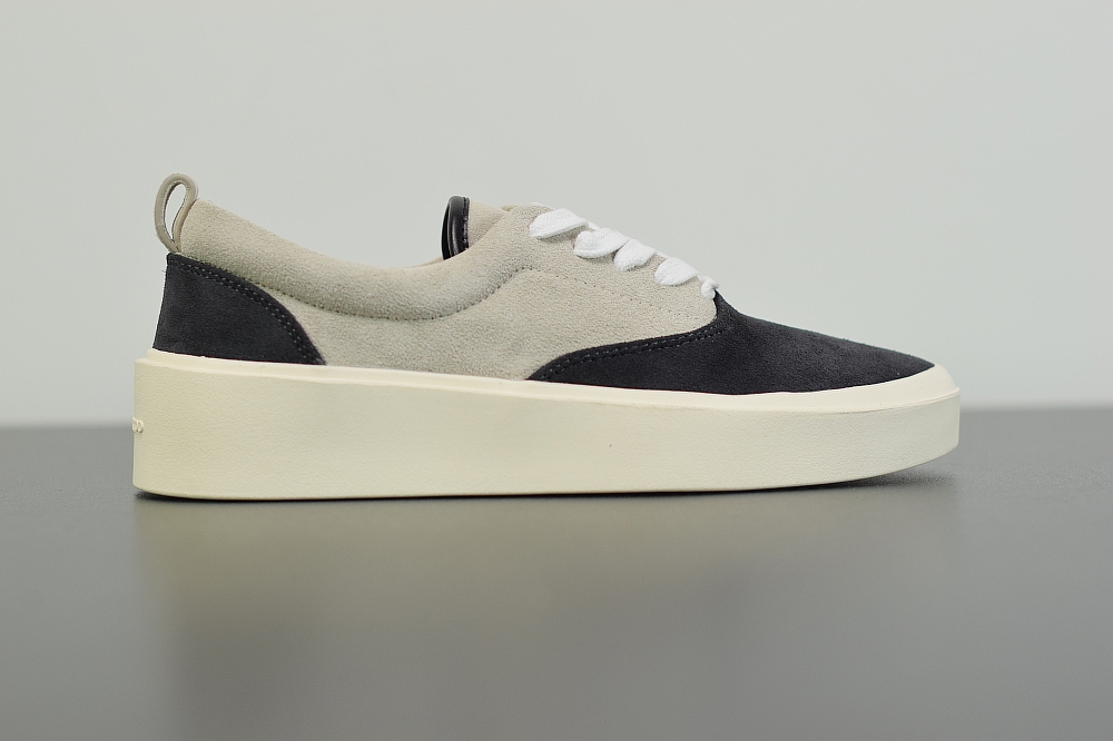 Fear Of God 101 Low Top Vintage Black Bone Suede