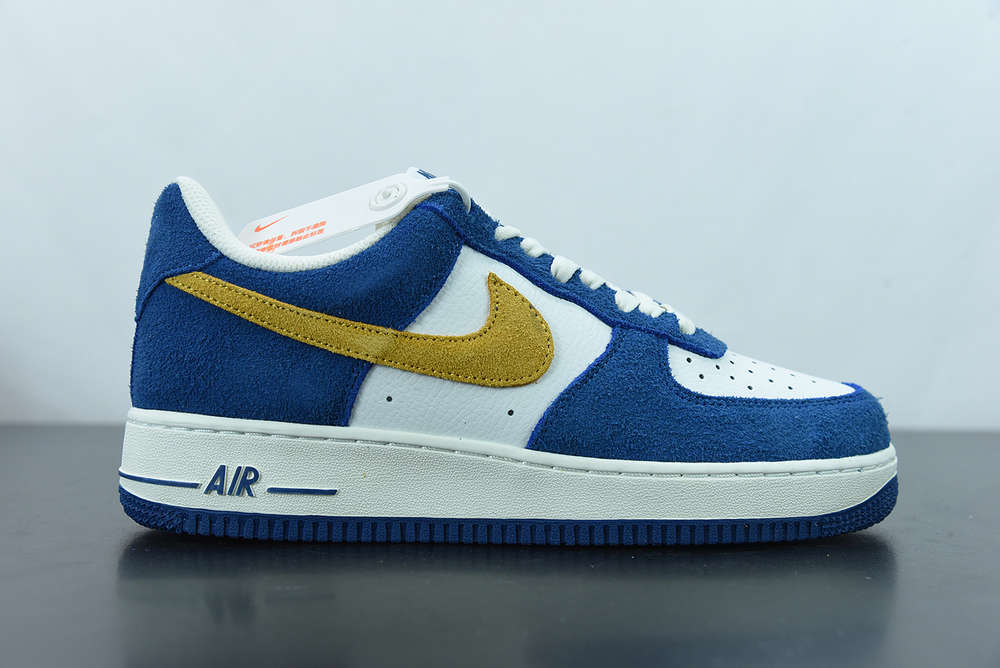 Nike Air Force 1 07 Low Blue White Yellow