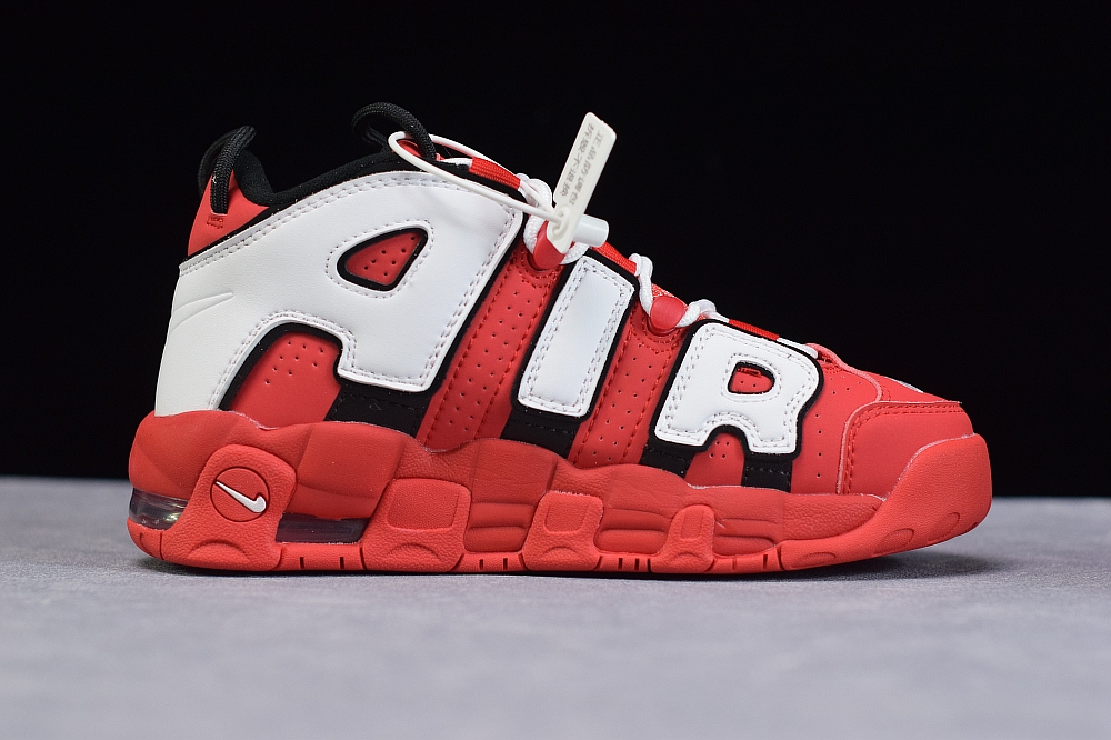 Nike Air More Uptempo University Red Black White (PS)