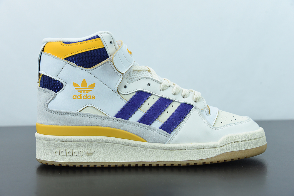 Adidas Forum 84 High Collegiate Purple Collegiate Gold