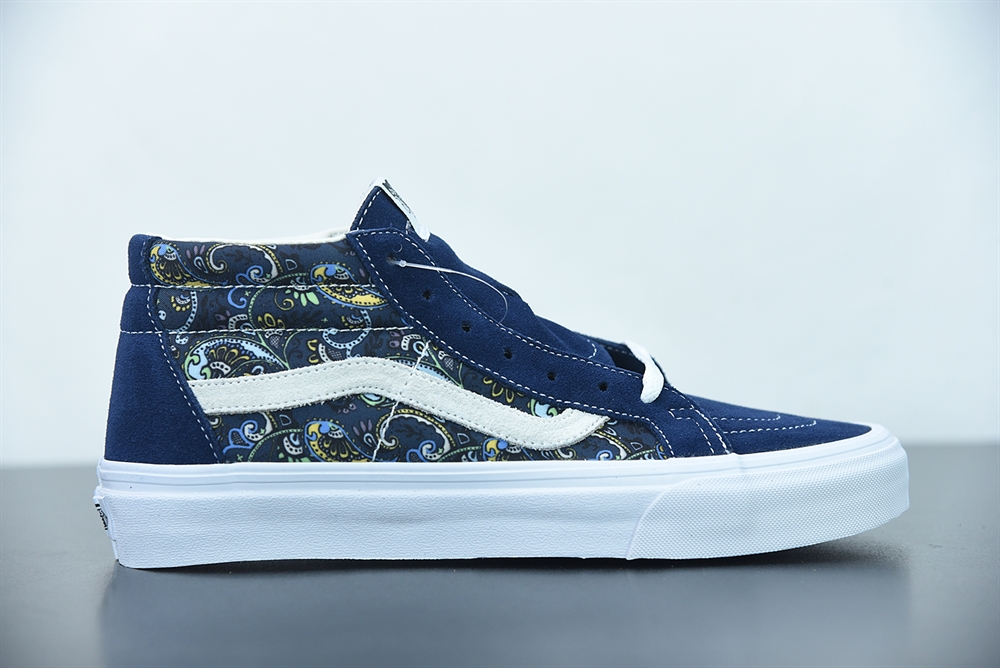 Vans Sk8-Mid Reissue Paisley Dress Blues