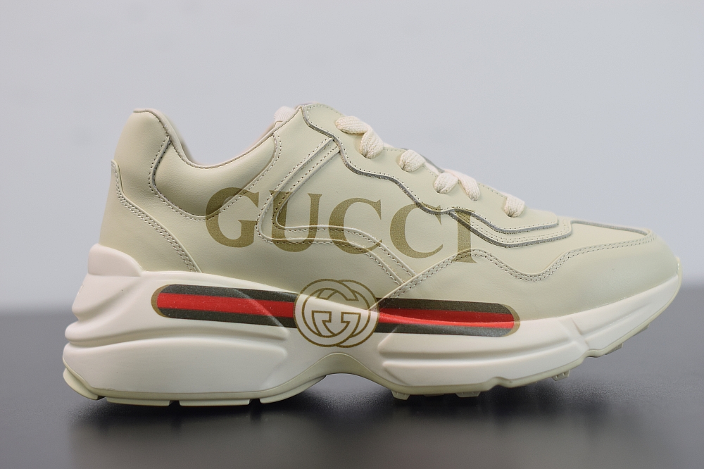 Gucci Rhyton Vintage Trainer Sneaker(With Video)