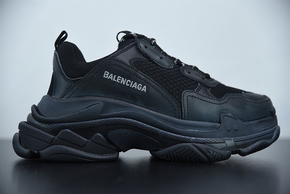 Balenciaga Triple S All Black(With Video)