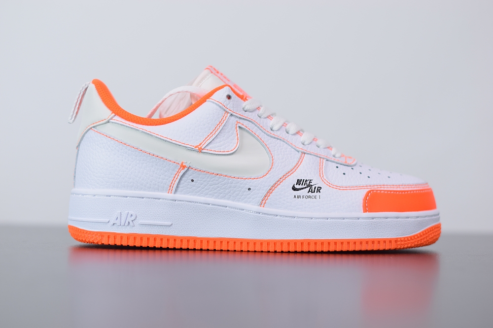 Nike Air Force 1 Low Premium Mirinda Orange White (With Video)