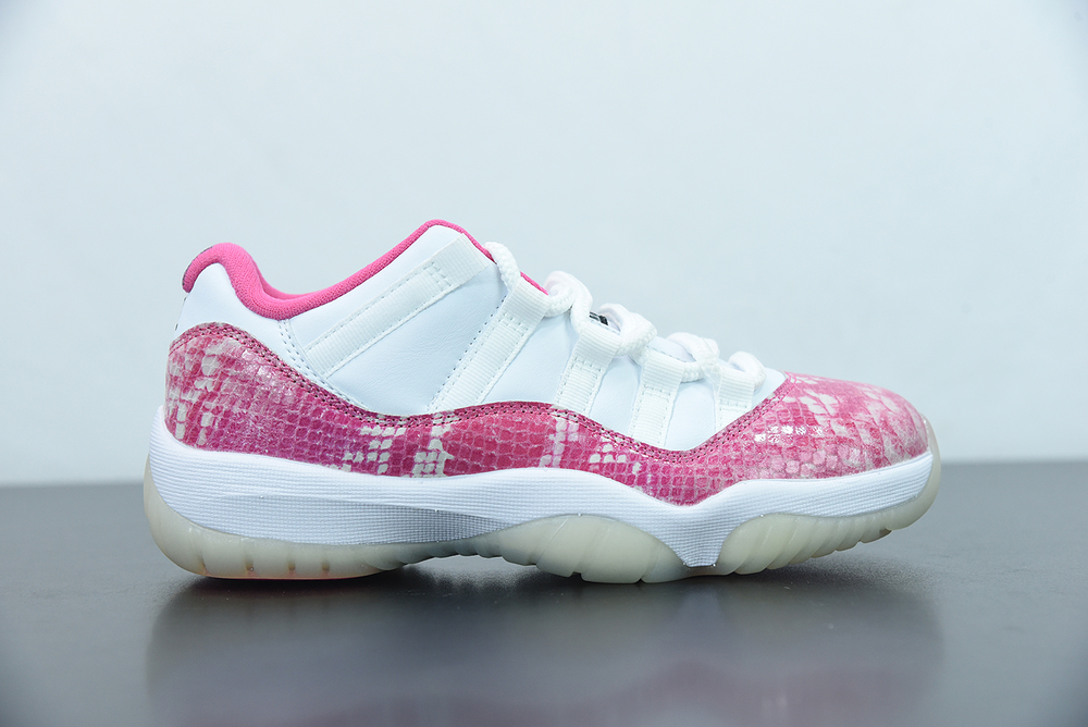 Jordan 11 Retro Low Pink Snakeskin