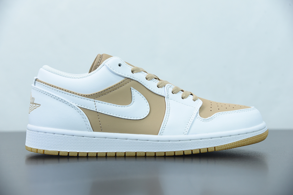 Jordan 1 Low Hemp White