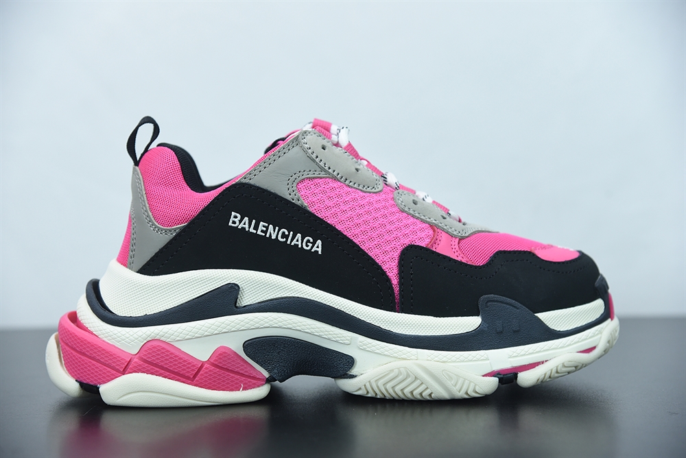 Balenciaga Triple S Peach/Grey