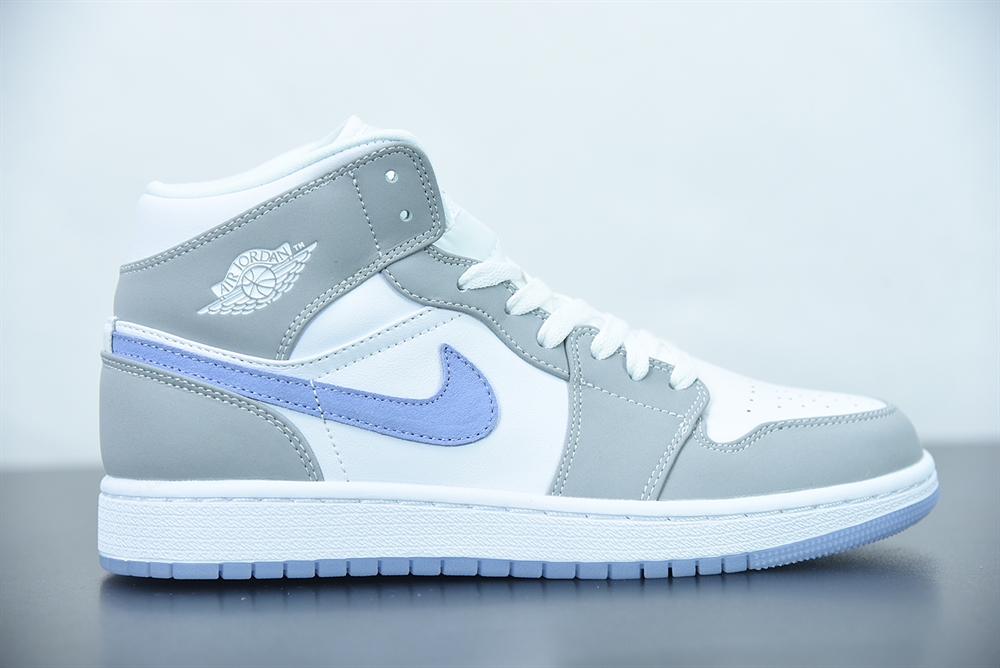 Jordan 1 Mid Wolf Grey Aluminum (W)