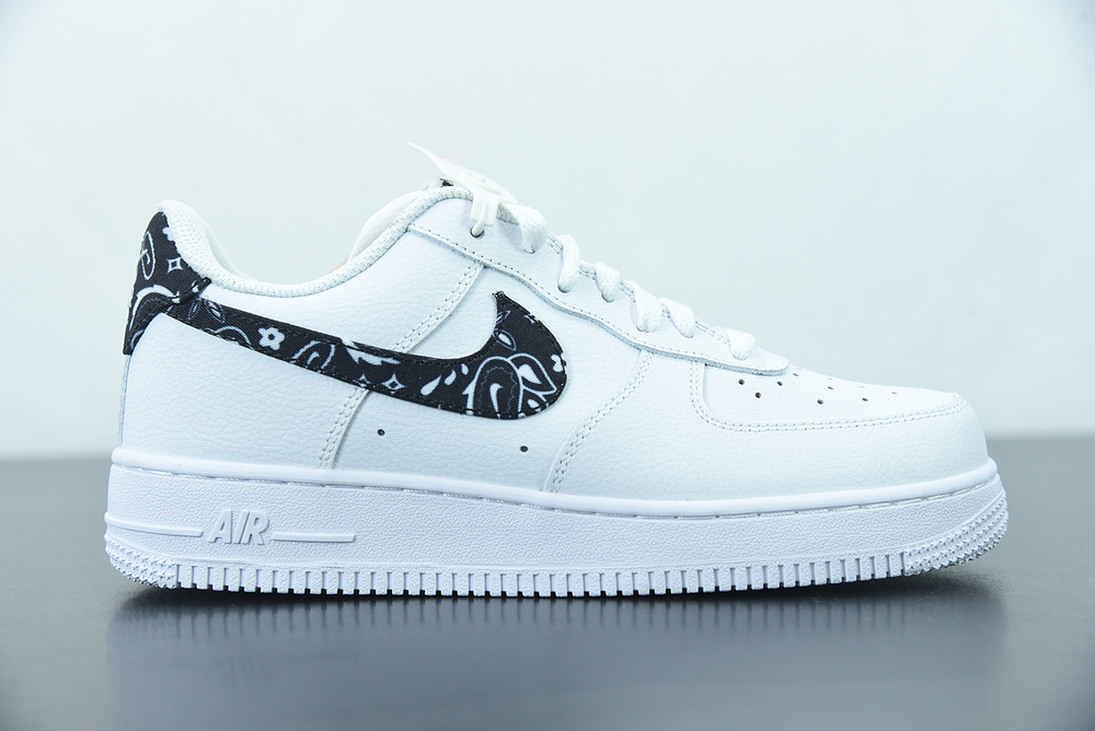 Nike Air Force 1 Low  07 Essential White Black Paisley (W) 