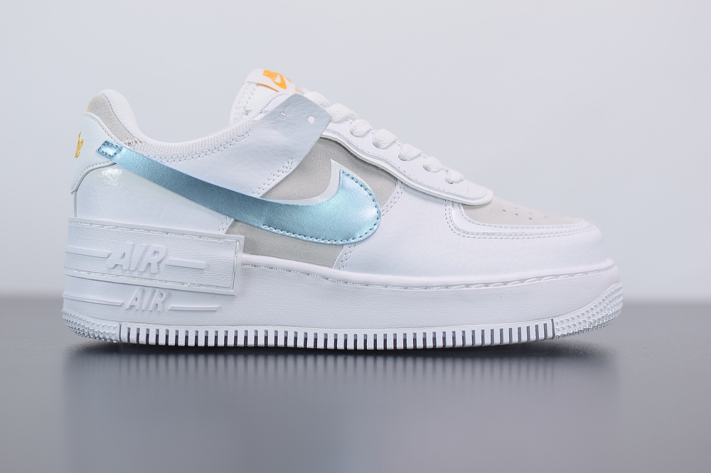 Nike Air Force 1 Shadow White Vast Grey Glacier Ice (W)