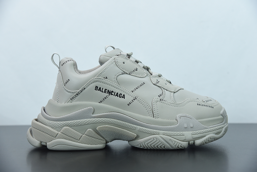 Balenciaga Triple S Beige Black