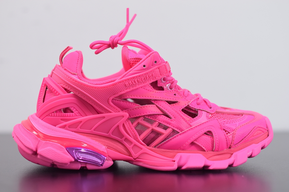 Balenciaga Track.2 Fluorescent Pink(With Video)