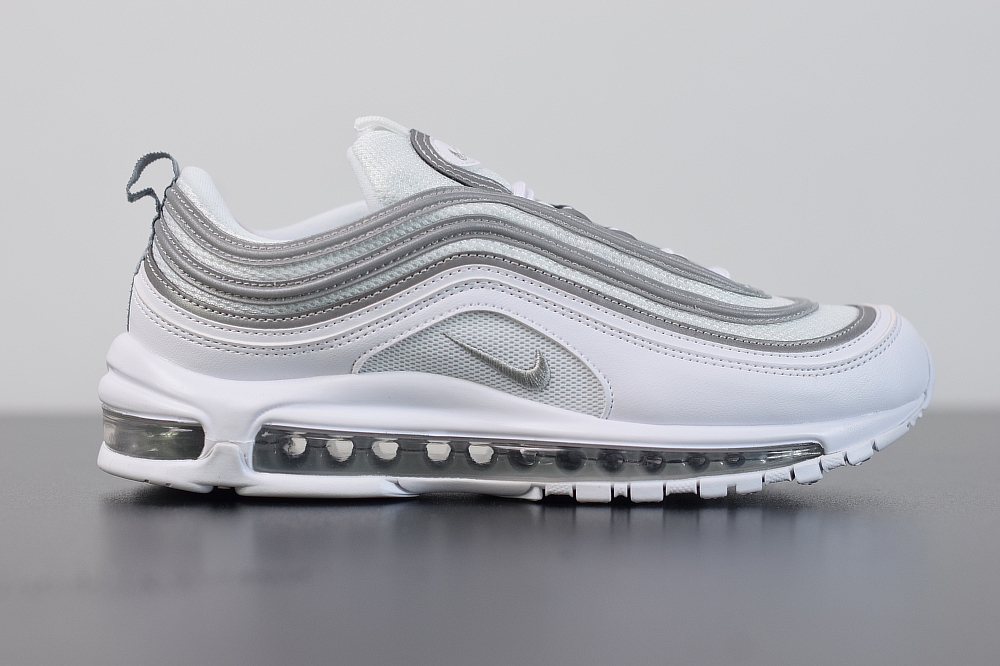 Nike Air Max 97 White Reflect Silver(With Video)