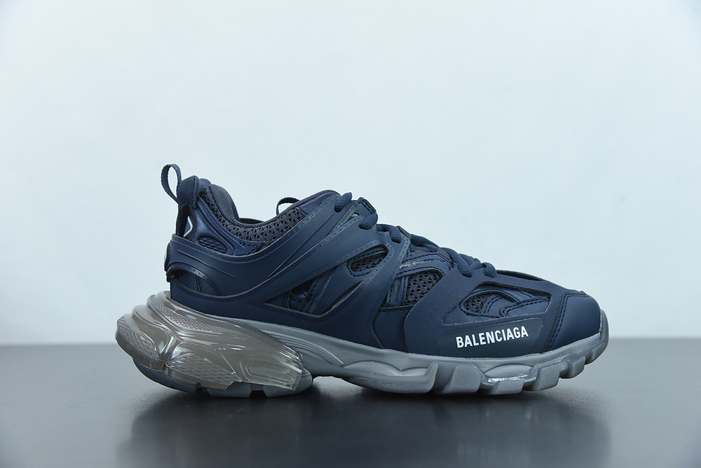 Balenciaga Track 3.0 DK Blue/Transparent Grey