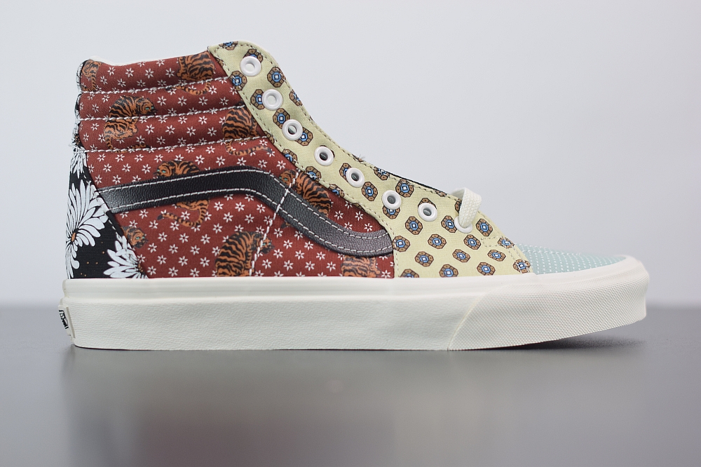 Vans aut Stitching Asymmetric Chessboard Vintage Canvas(With Video)