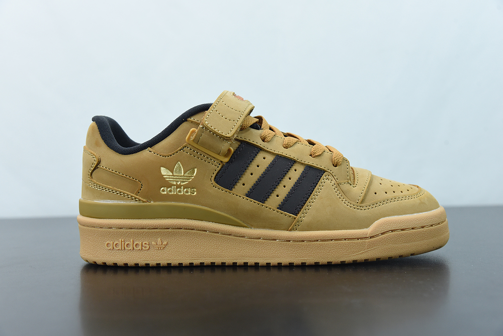 Adidas Forum Low Brown Metallic Gold