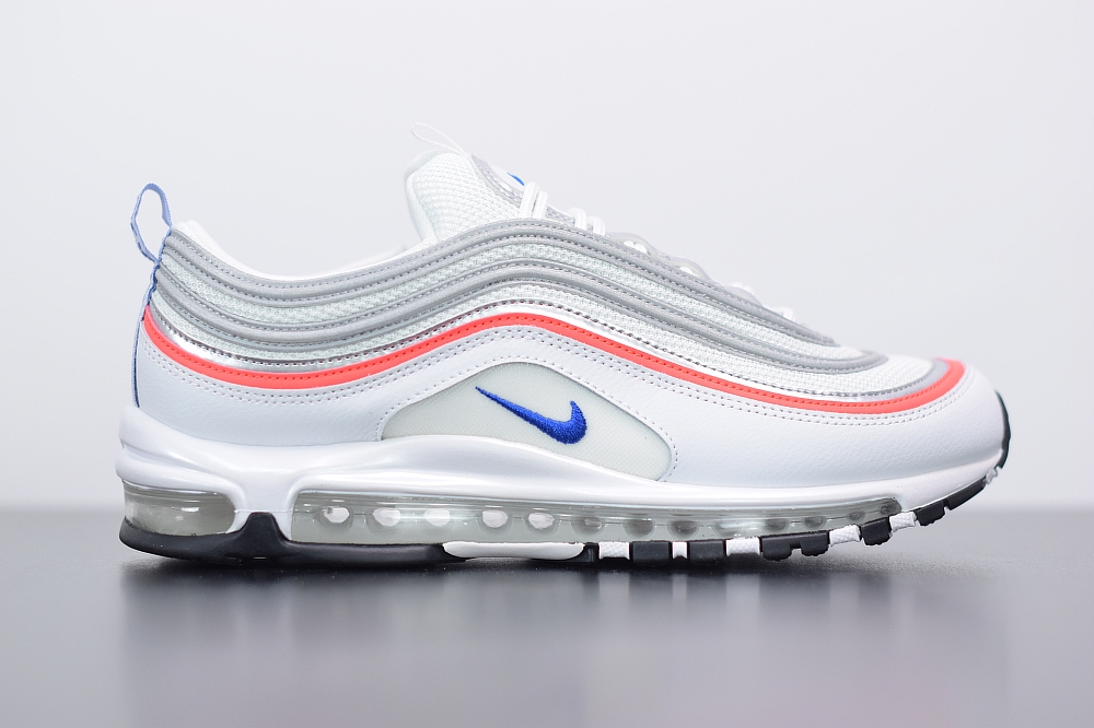 Nike Air Max 97 Metallic Silver Flash Crimson Racer Blue (W)