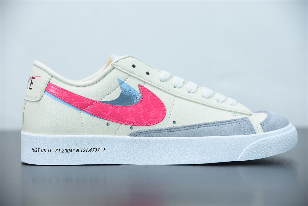 Latest Nike Blazer Low 77 Pale Ivory/Hyper Pink