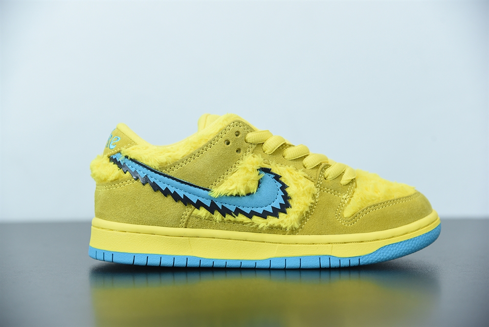 Nike SB Dunk Low Grateful Dead Bears Opti Yellow