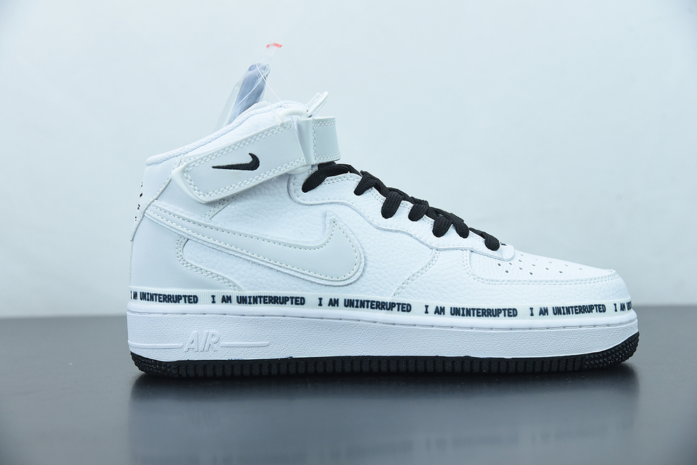 Nike Air Force 1 Mid Diy White Black